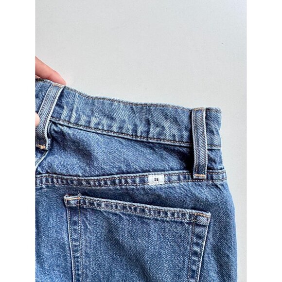 Aritzia SUNDAY BEST Jupiter 90's Medium Blue High Rise Wide Leg Jeans, Size 2 - Picture 6 of 16